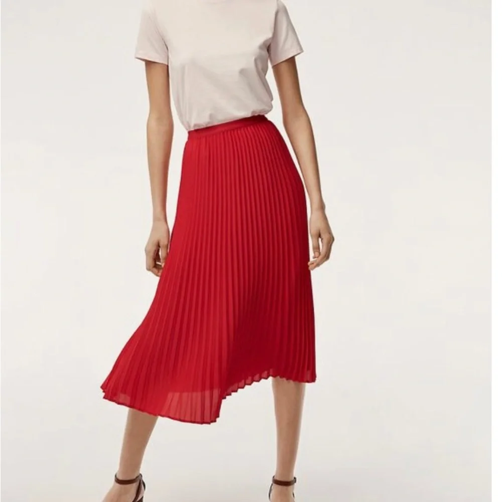 Aritzia Babaton Jude skirt mauve XXS - Picture 2 of 6